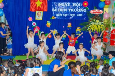 Trường Mầm non Hoa Mai: Ngày hội bé đến trường
