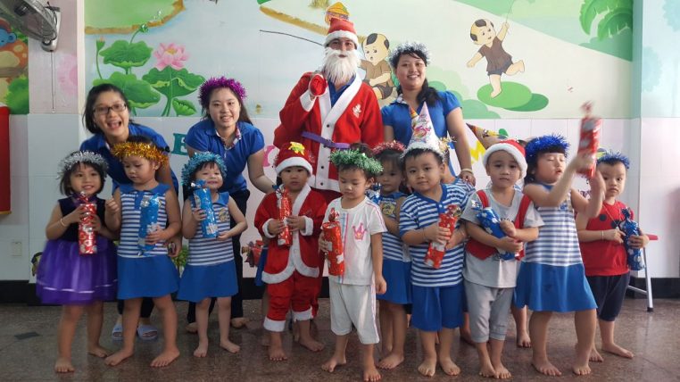 Giáng sinh ở trường mầm non Hoa Mai Quận 5